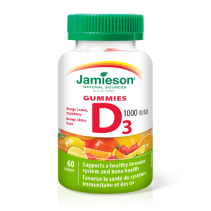 Vitamin D3 Gummies - Orange, Strawberry, Lemon