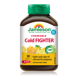 Cold Fighter Chewable - Soothing Honey Lemon