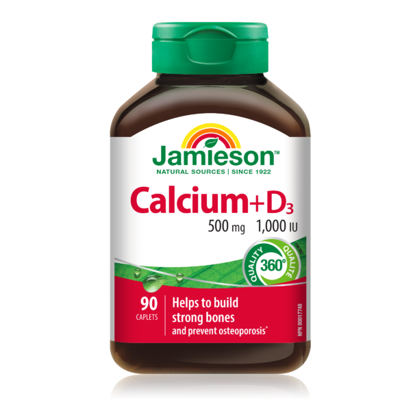 Calcium 500 mg + Vitamin D3 1000 IU