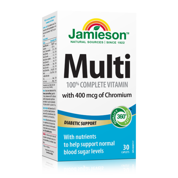 Multi 100% Complete Vitamin with 400mcg of Chromium